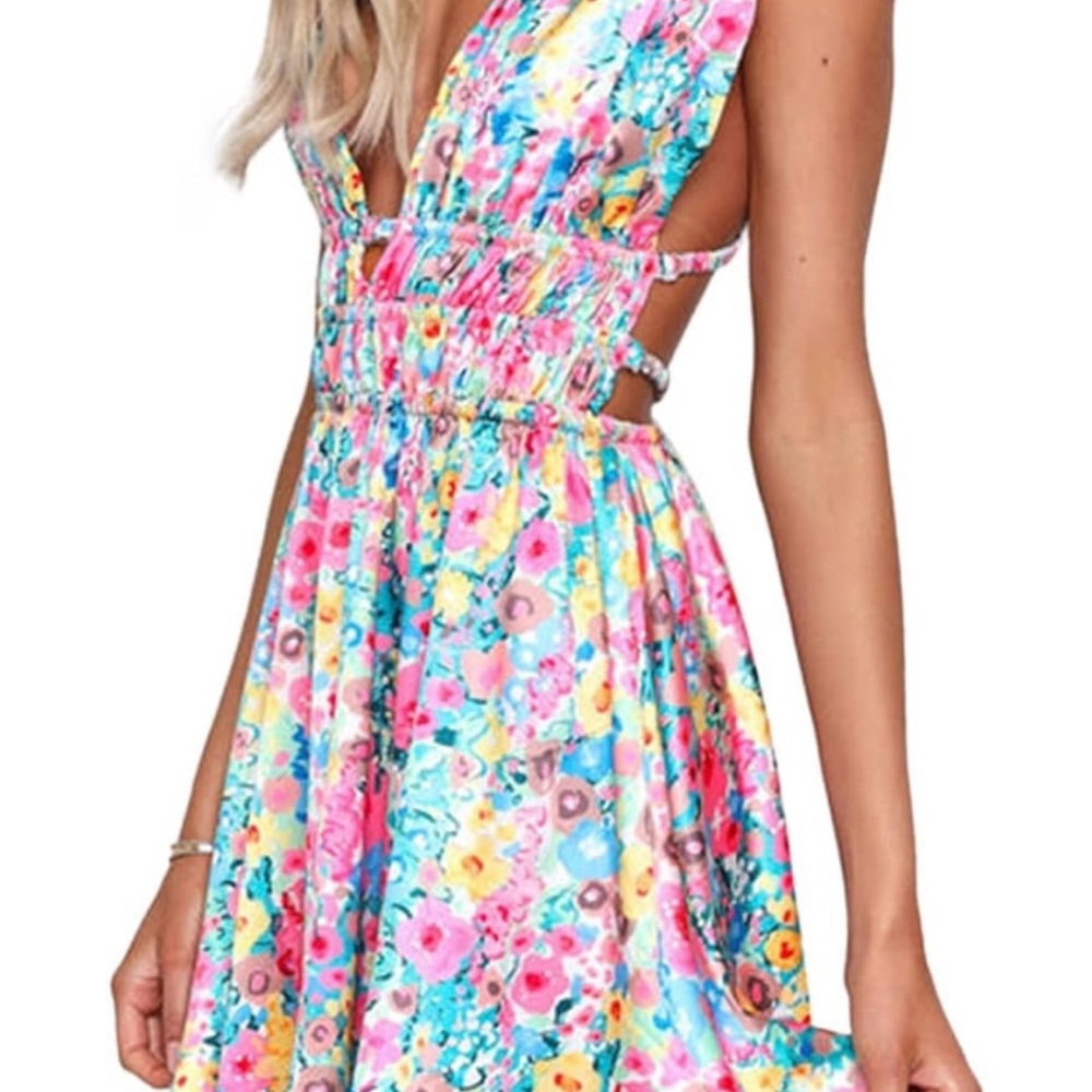 Floral Multicolor Dress